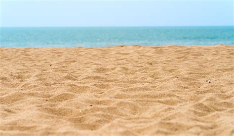 Free Photo Sea Sand Footprints Sand Sea Free Download Jooinn