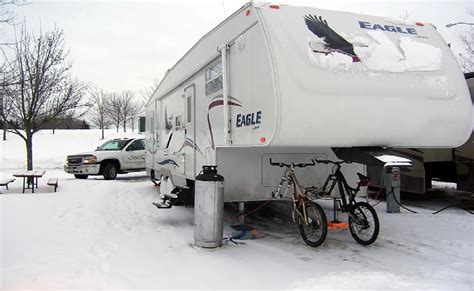 9 Tips For Towing A Travel Trailer In Snow Camper Grid