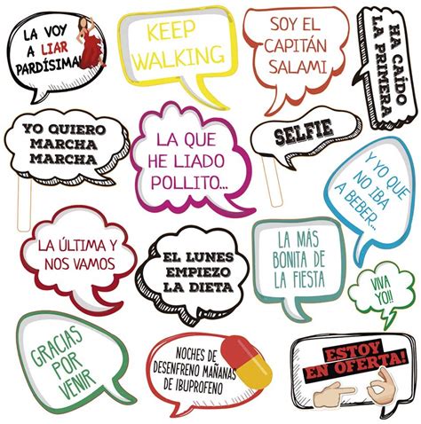 Check spelling or type a new query. Frases graciosas para Photocall por 24.99 € ¡Precios ...