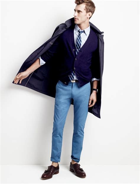 J Crew Champions Everyday Style Mens Style Guide Blue Chinos Men