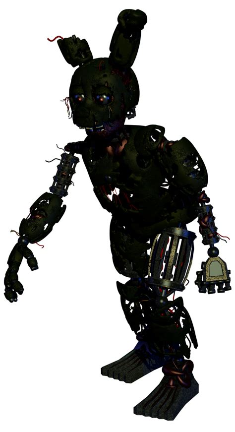 Ignited Springtrap By Doubla R On Deviantart