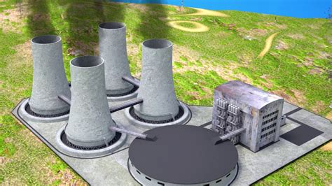 Nuclear Power Plant Understanding How It Works 3d Animation Youtube