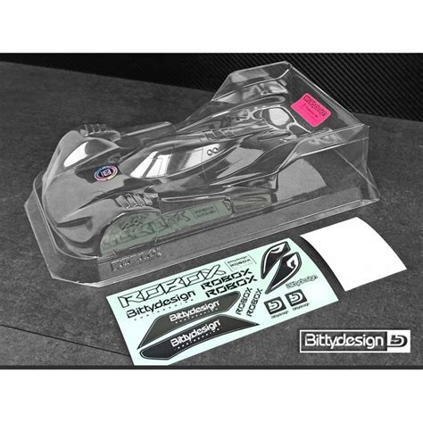 Bittydesign Robox Ultra Lightweight Clear Body Set For 112 Rc Pan Car