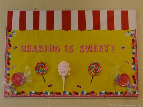 Candy Themed Bulletin Board