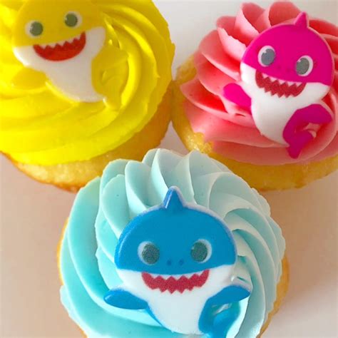 Baby Shark Cupcakes The Cupcake Delivers