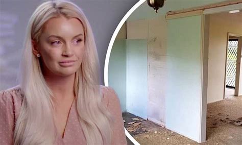 married at first sight inside samantha harvey s ramshackle home daily mail online
