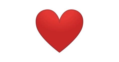 ️ Corazón Rojo Categorías Emociones 📑 Lista Completa De Emojis 😍