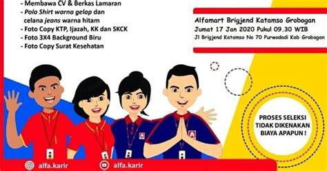 Saat ini group alfa membuka lowongan kerja terbaru dalam rangka mencari calon pegawai yang siap untuk bergabung sebagai karyawan. Lowongan Kerja Alfamart (PT Sumber Alfaria Trijaya, Tbk ...