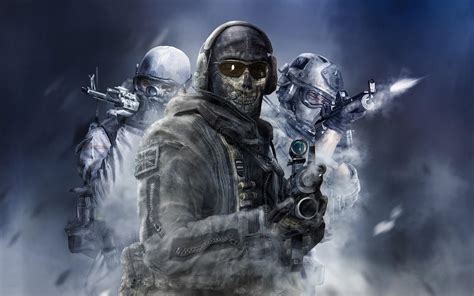 Ghost Call Of Duty Mw2 Wallpapers Wallpaper Cave