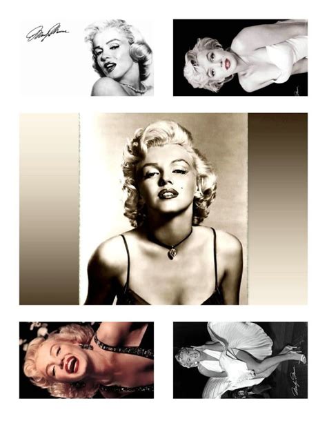 MARILYN MONROE COLLAGE Fabric Panel Kit Photos PicClick