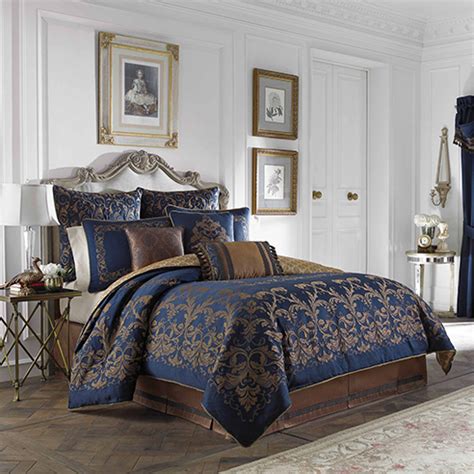Brylanehome celeste comforter sets with bonus quilt (red blue brown,twin) review. Monroe Blue by Croscill Home Fashions - BeddingSuperStore.com
