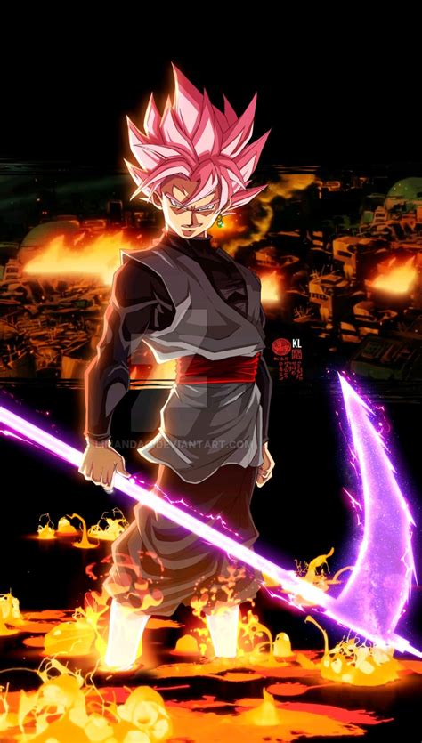 Goku Black Rose, Dragon Ball Super | Goku black, Anime ...