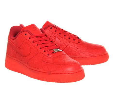 Nike Air Force 1 Red Airforce Military