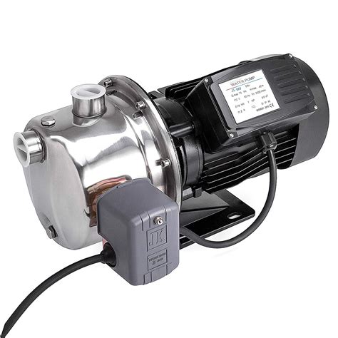 buy vevor 1 hp shallow well jet pump 110v with pressure switch jet water pump stainless steel