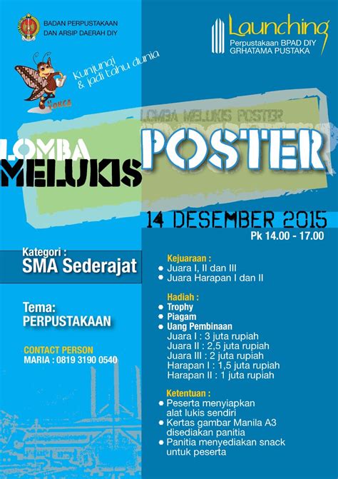 Poster adalah media kuat yang dapat digunakan untuk menarik perhatian masyarakat luas untuk. 35+ Daftar Populer Gambar Poster Kegiatan Lomba Melukis ...