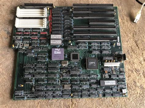 Vintage Intel 386dx 33 Computer Mainboard 15000 Picclick