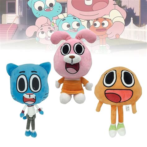 The Amazing World Of Gumball Gumball Stuffed Doll Blue Color With Big