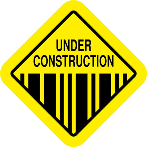 Under Construction Sign Png Clipart Background Png Play