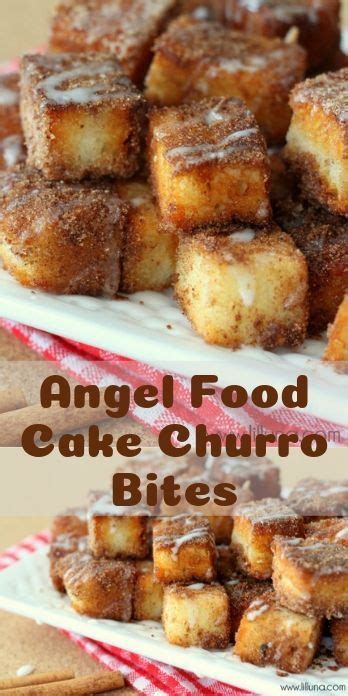 «angel food cake churro bites are as good as you think! Angel Food Cake Churro Bites - Foods Is My Life | Angel ...