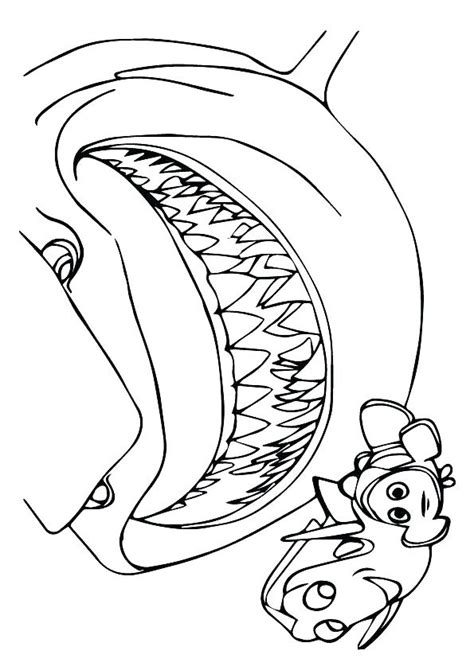 Bruce finding nemo coloring page. Credit Card Coloring Pages at GetColorings.com | Free ...