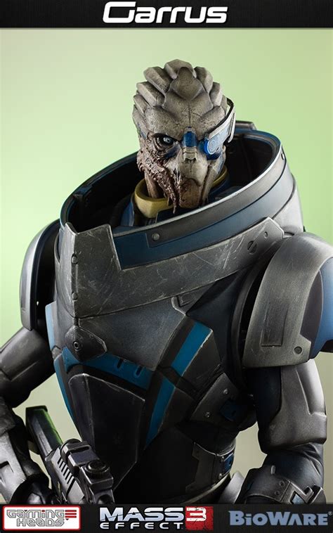 Mass Effect Garrus Statue Gaming Heads