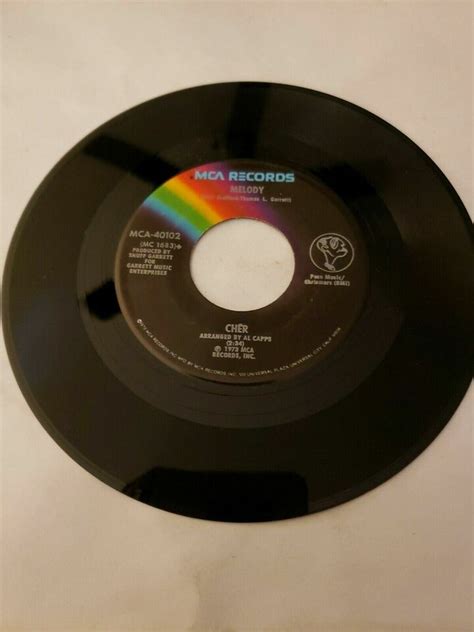 1973 CHER Half Breed MCA 45RPM 7 Single J414 EBay