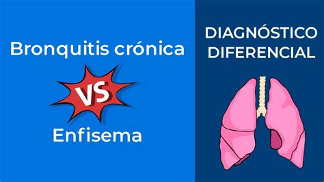 Diagnóstico Diferencial Bronquitis crónica vs Enfisema YouTube