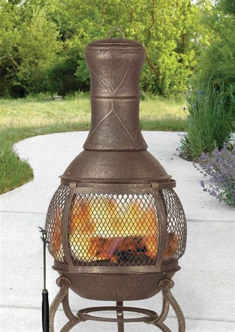 That said, this section will quickly talk about some of the best options to another good thing about ash is that while it burns hot, it does not generate too much smoke. Chiminea Outdoor Fireplace Wood Burner Burning Fireplaces ...