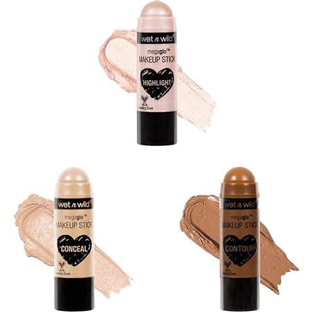 Amazon Com Wet N Wild Megaglo Conceal Contour Highlighter Stick Face Multistick Makeup