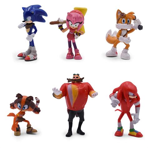 buy sonic the hedgehog action figures sonic knuckles tails amy and the evil dr eggman birthday