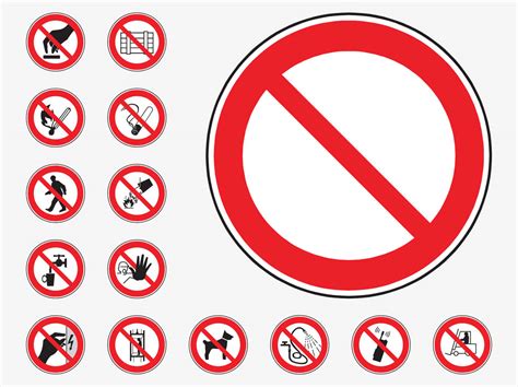 Free Prohibited Sign Download Free Prohibited Sign Png Images Free