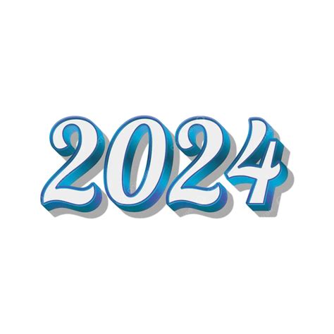 Desain Efek Teks 2024 Yang Dapat Diedit Vektor 2024 Desain Efek Teks