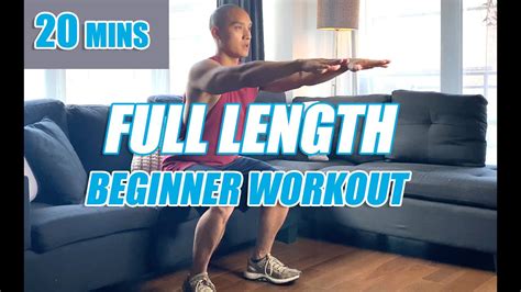 Full Length Beginner Low Impact Lower Body Workout Minutes YouTube