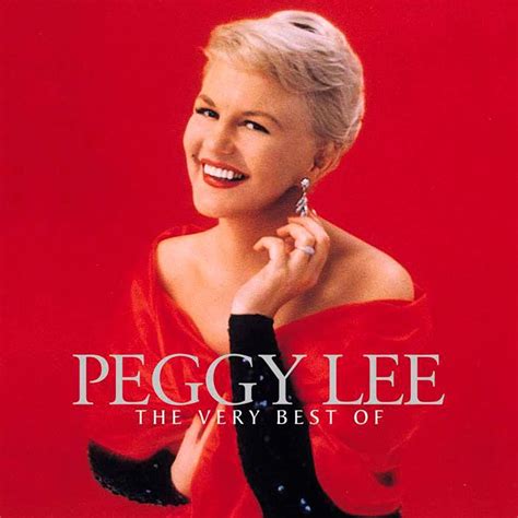 Very Best Of Lee Peggy Lee Peggy Amazonit Cd E Vinili