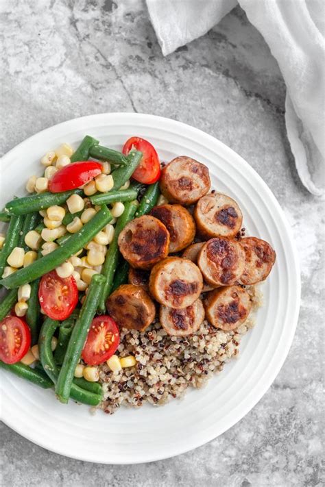 I used smoked chicken and apple sausage because i couldn't find if your family loves peppers and onions with sausage, they'll love this delicious variation using fennel, apples and italian chicken sausage links. Chicken Apple Sausage Recipes / Homemade Chicken Apple ...