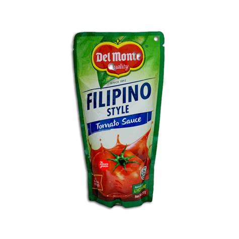 Del Monte Tomato Sauce Filipino Style 200g Dan And Liz Online Store