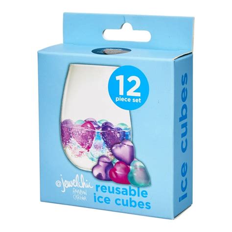 Buy Jewelchic Iv Reusable Ice Cubes Set Of 12 Mydeal