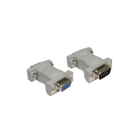 Ga100070 Vga Hd15 15 Pin Female To Vga Db9 9 Pin Male Adaptor Ebay