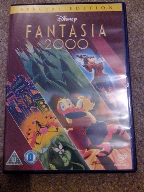 Fantasia 2000 Special Edition Dvd 2011 Disney Uk Region 2 New Oop