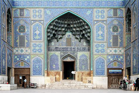 The Shah Mosque Famous Landmark In Isfahan City Iran Photograph By Jm