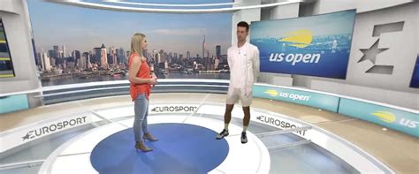 Enjoy watching your favourite live sports events. Eurosport onthult mixed-reality Cube studio voor US Open