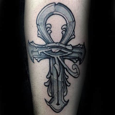 Trendy tattoos love tattoos unique tattoos tribal tattoos tatoos calf tattoo forearm tattoos 100 trendy eye of horus tattoos and meanings in 2020 | horus tattoo, tattoos, tattoo designs. Top 51 Egyptian Ankh Tattoo Ideas - [2020 Inspiration ...