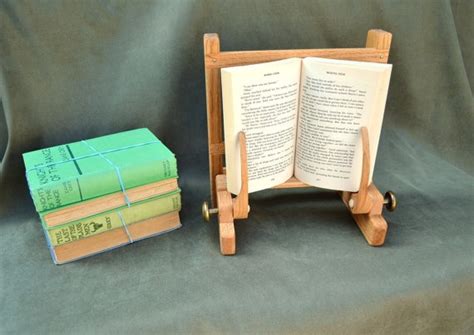 Wooden Book Holder By Dvcdmodernwood On Etsy 2250 Wooden Books
