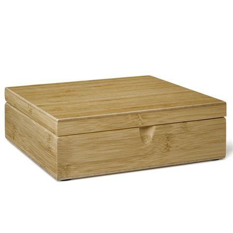 Die häufigsten materialien sind holz, metall und kunststoff. kleine helle Holz Teebeutel-Kiste mit 6 Fächer ohne Sichtfenster 19 cm breit | MM-ComSale