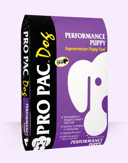 So your dog can enjoy. Performance Puppy | PRO PAC Ultimates