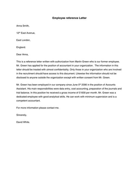 Sample Of Professional Reference Letter Database Letter Template
