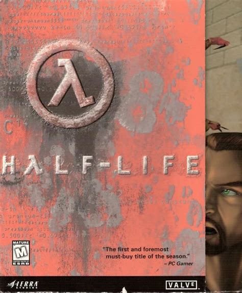 Half Life Pc Game Box Cover Art