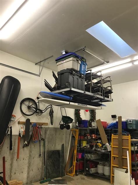 Transform Your Garage With An Electric Garage Storage Lift Home