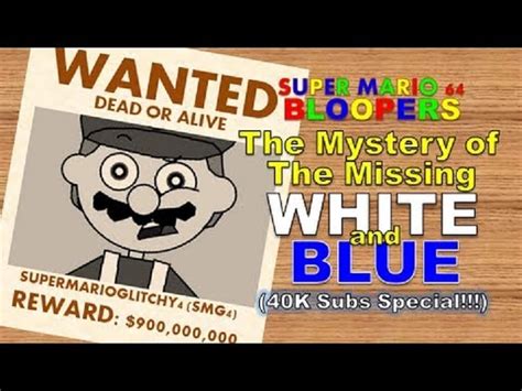 Smg4 The Mystery Of The Missing White And Blue 40000 Subs Special