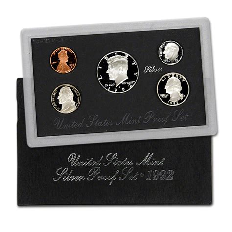 1996 mint (green) / 5 coin $12.00. 1992 US Mint Silver Proof Set | eBay